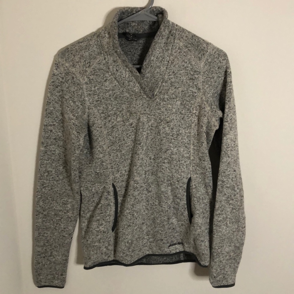 Eddie Bauer grey sweatshirt